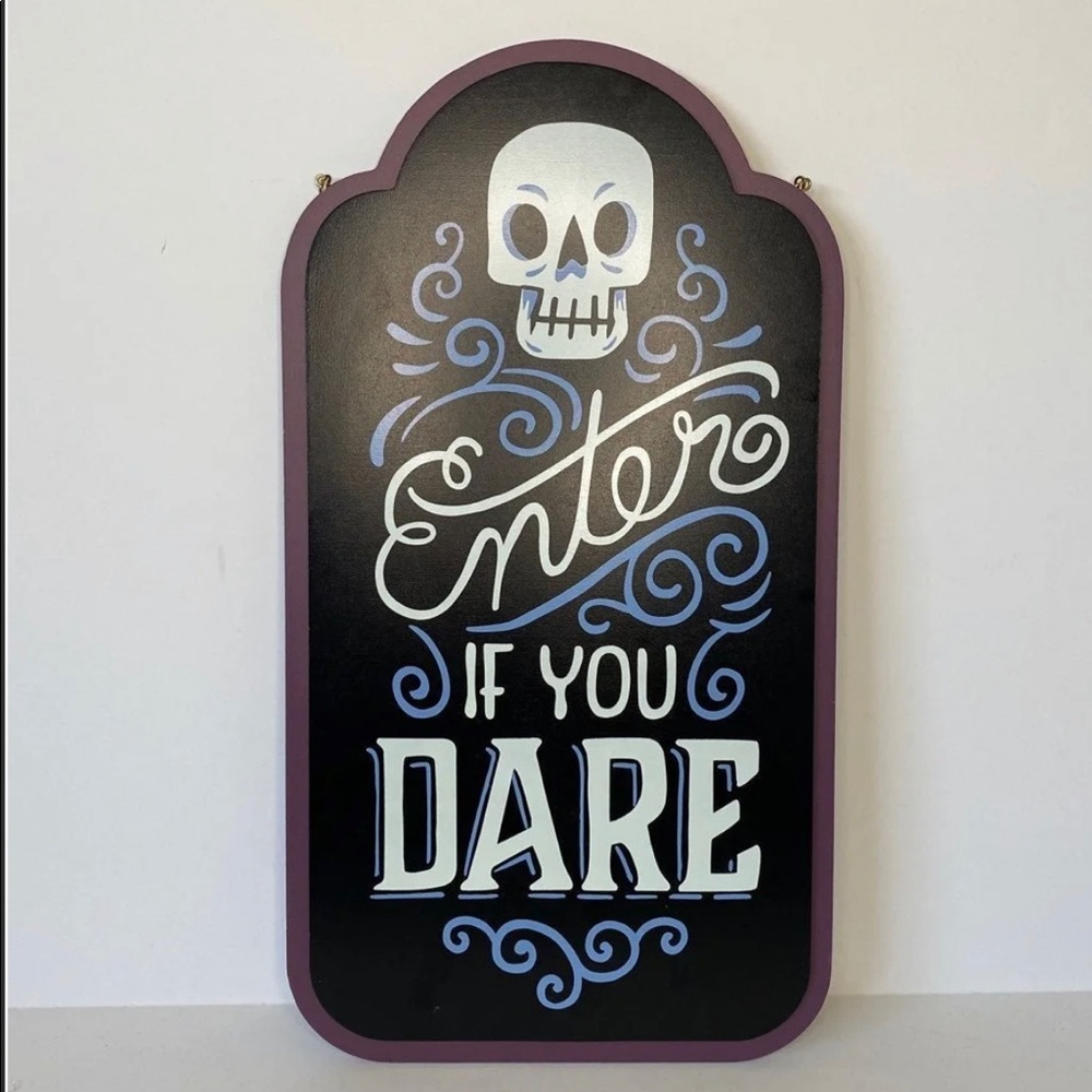 Hyde and Eek! Halloween Wall Sign